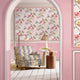 Catnip Neutral Wallpaper by Cath Kidston
