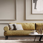 131438 Osamu Momentum 5 Mustard Fabric by Harlequin