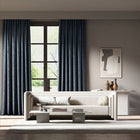 131439 Osamu Momentum 5 Indigo Fabric by Harlequin