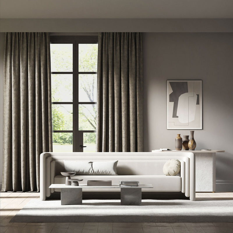 131440 Osamu Colour 3 Hazelnut Fabric by Harlequin