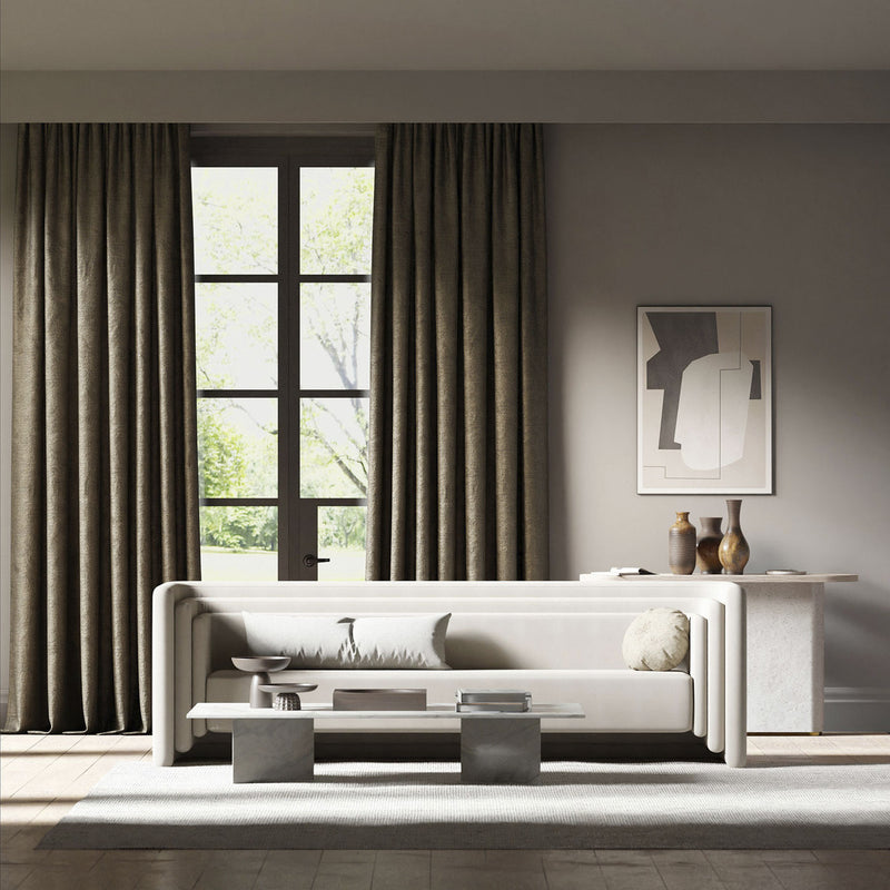 131441 Osamu Colour 3 Treacle Fabric by Harlequin