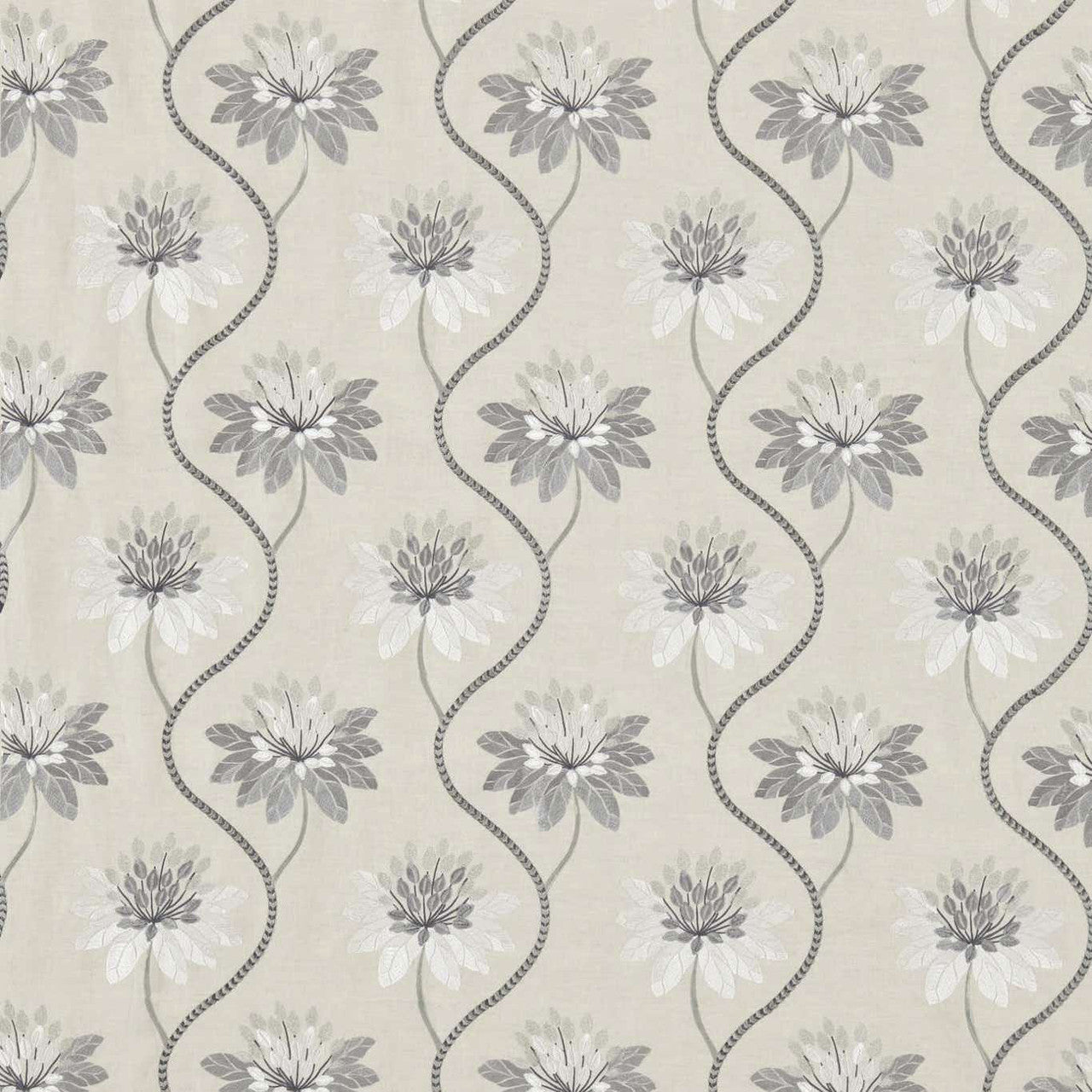 131541 Eloise Colour 3 Dusty Blue Fabric by Harlequin