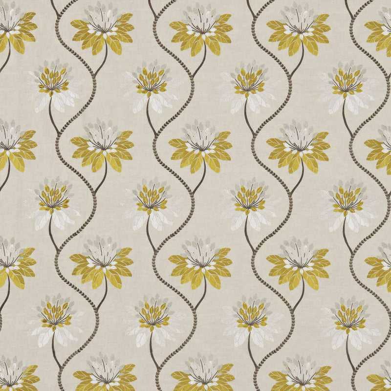131545 Eloise Colour 3 Marigold Fabric by Harlequin