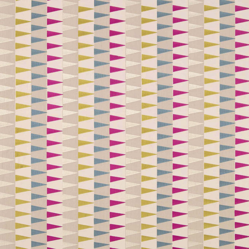 132012 Azul Colour 3 Fuchsia Seaglass Zest Harlequin Fabric