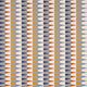 Azul Colour 3 Rust Navy and Nordic Harlequin Fabric