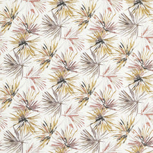 132241 Aucuba Colour 3 Paprika Ochre Harlequin Fabric