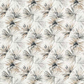 Aucuba Momentum 8 Steel / Jet Fabric by Harlequin