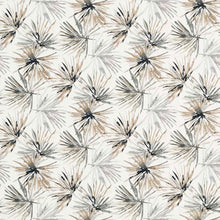 132242 Aucuba Momentum 8 Steel / Jet Fabric by Harlequin
