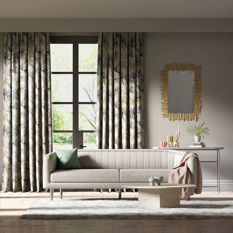 132249 Aucuba Momentum 8 Heather / Slate Fabric by Harlequin