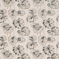 Kelapa Zapara Charcoal/Blush Fabric by Harlequin