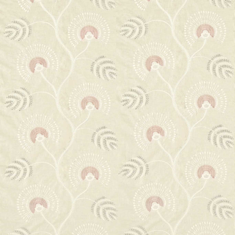 132654 Louella Paloma Rose Quartz / Pearl Fabric by Harlequin