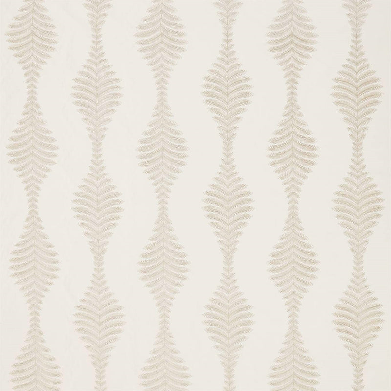 132659 Lucielle Paloma Chalk / Linen Fabric by Harlequin