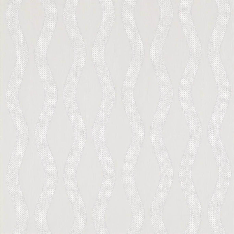 132663 Chime Paloma Silver Fabric by Harlequin