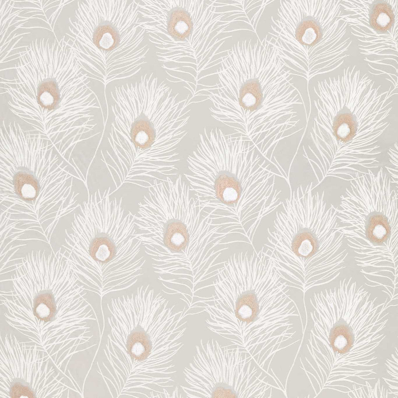 132665 Orlena Paloma Rose Gold / Pearl Fabric by Harlequin