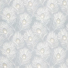 132667 Orlena Paloma Powder Blue / Gilver Fabric by Harlequin