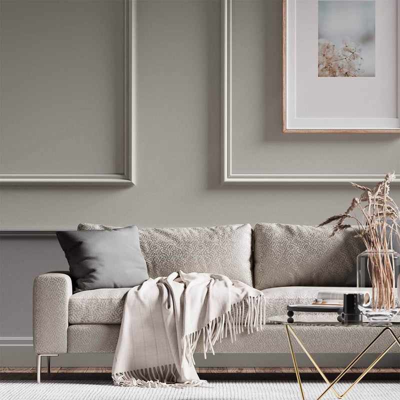 132679 Dentella Paloma Silver Fabric by Harlequin