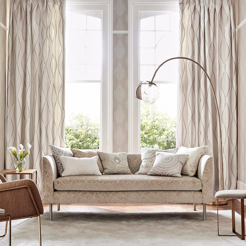 132680 Dentella Colour 2 Brass Harlequin Fabric