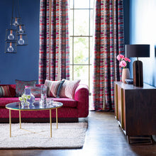 132778 Chromatic Momentum 10 Magenta / Marine / Coral Fabric by Harlequin