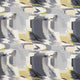 Perspective Momentum 10 Charcoal / Gold Fabric by Harlequin