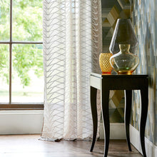 132811 Ollarium Momentum Sheers & Structures 3 Porcelain Fabric by Harlequin