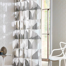 132816 Vivo Momentum Sheers & Structures 3 Mortar / Gold Fabric by Harlequin