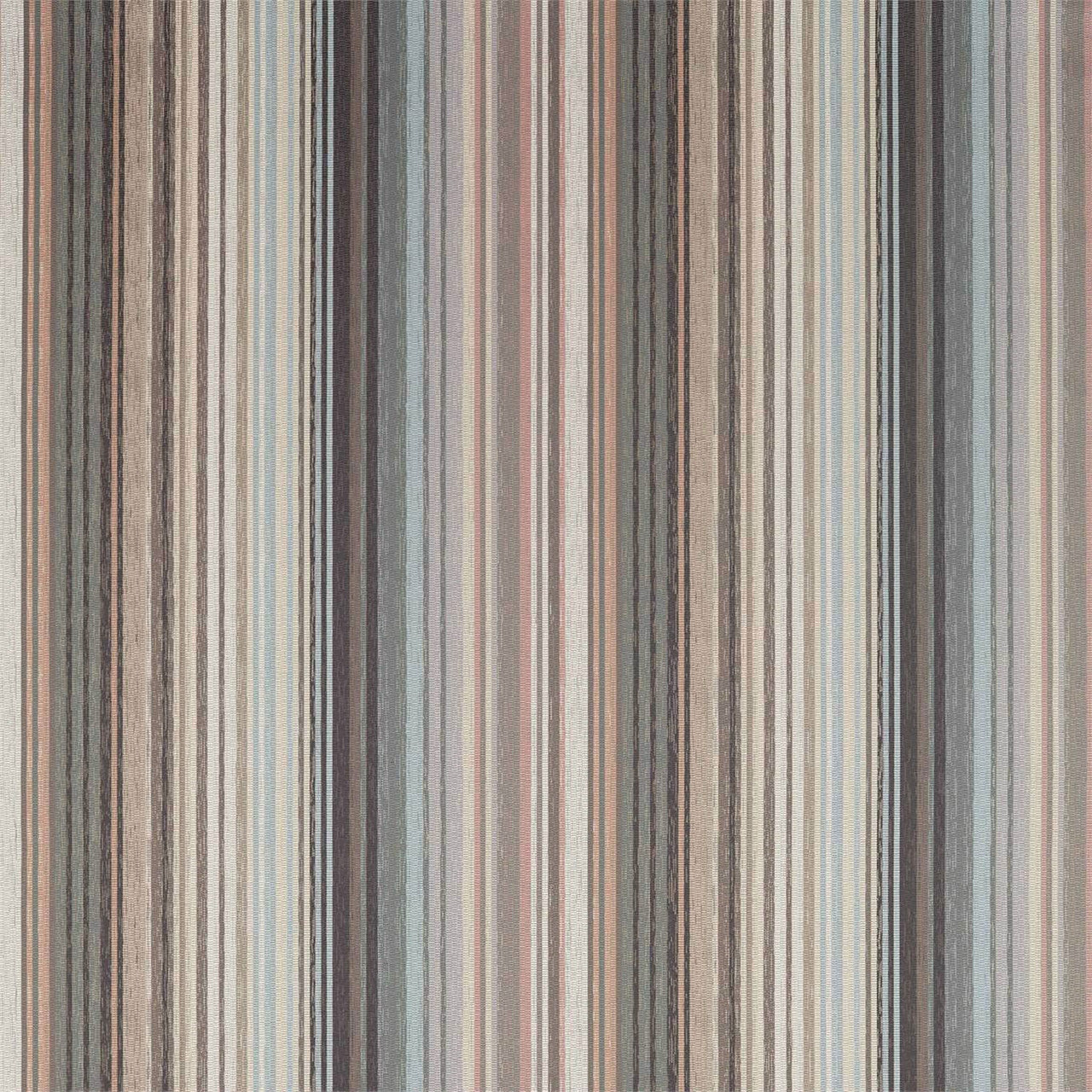 132824 Spectro Stripe Momentum 9 Steel / Blush / Sky Fabric by Harlequin