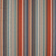 Spectro Stripe Momentum 9 Teal / Sedonia / Rust Fabric by Harlequin