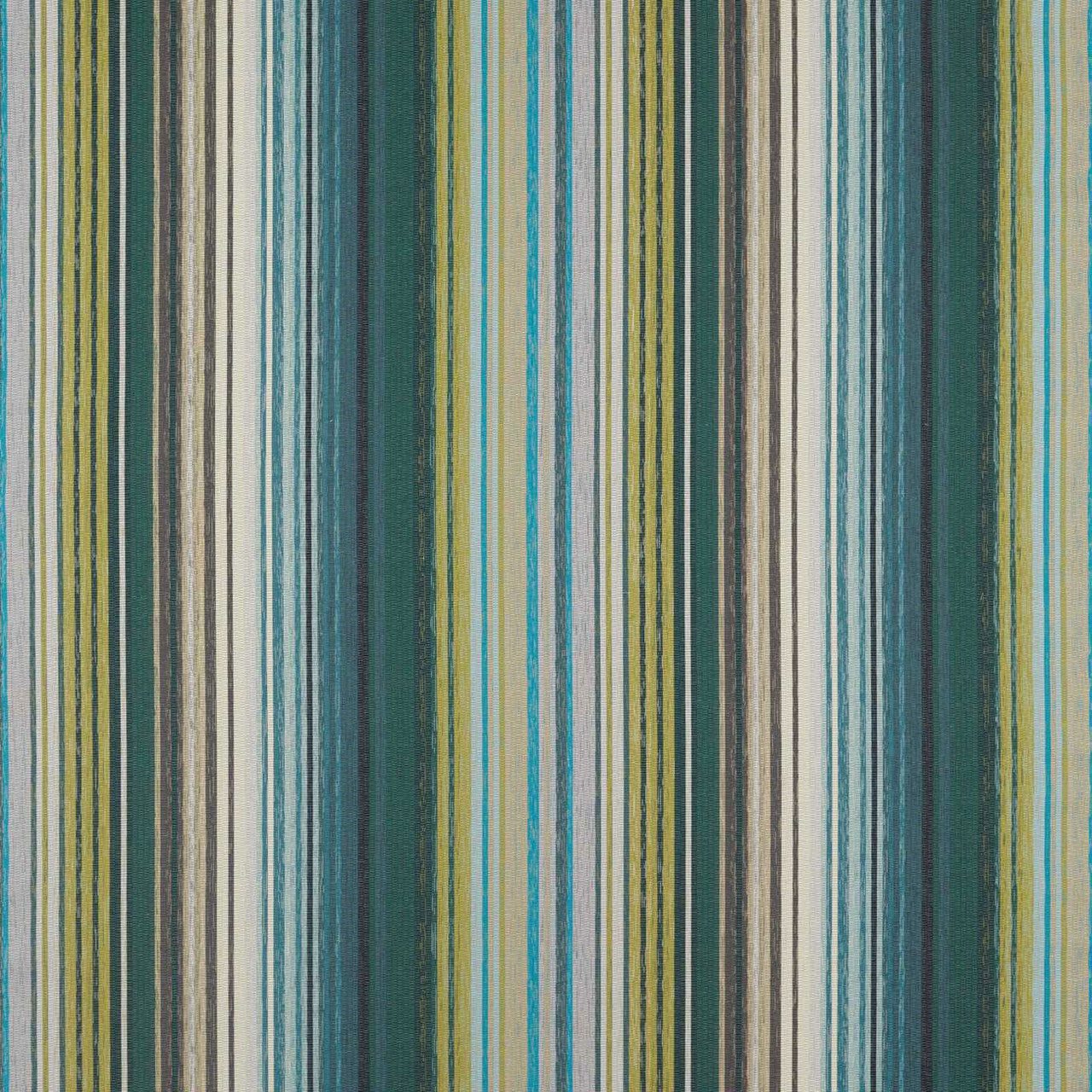132827 Spectro Stripe Momentum 9 Emerald / Marine / Lichen Fabric by Harlequin