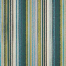 132827 Spectro Stripe Momentum 9 Emerald / Marine / Lichen Fabric by Harlequin