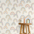 13282 Dream Catcher Boho Rainbow Orange, Pink and Blue Wallpaper by Holden Decor