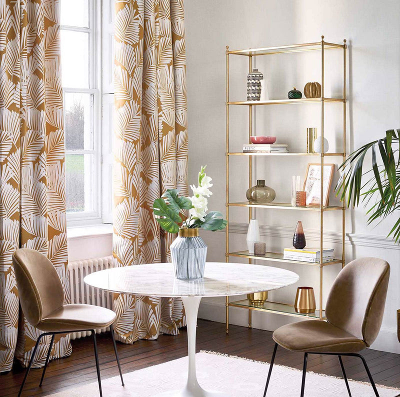 132947 Mala Salinas Prints And Weaves Ochre Fabric by Harlequin