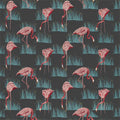 Salinas Prints And Weaves Azalea/Lagoon Fabric by Harlequin