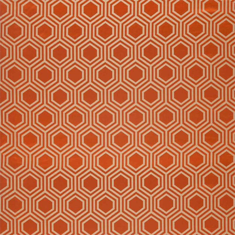 132958 Selo Salinas Prints And Weaves Russet Fabric by Harlequin