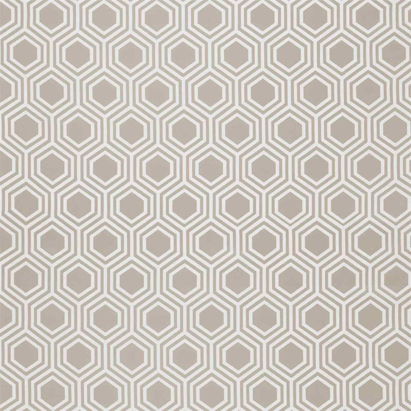 132960 Selo Salinas Prints And Weaves Platinum Fabric by Harlequin