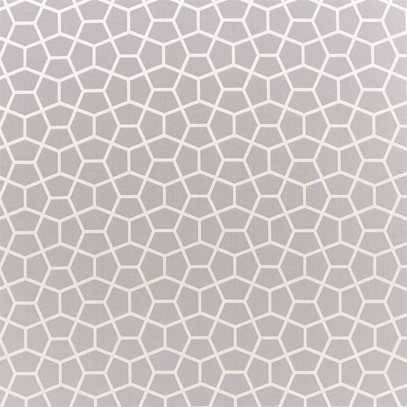 133000 Glyptic Momentum 12 Titanium Fabric by Harlequin