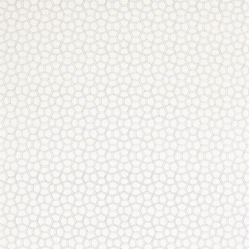 133005 Cubica Momentum 12 Ecru Fabric by Harlequin