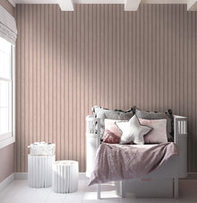 13301 Dream Catcher Wood Slat Pink Wallpaper by Holden Decor