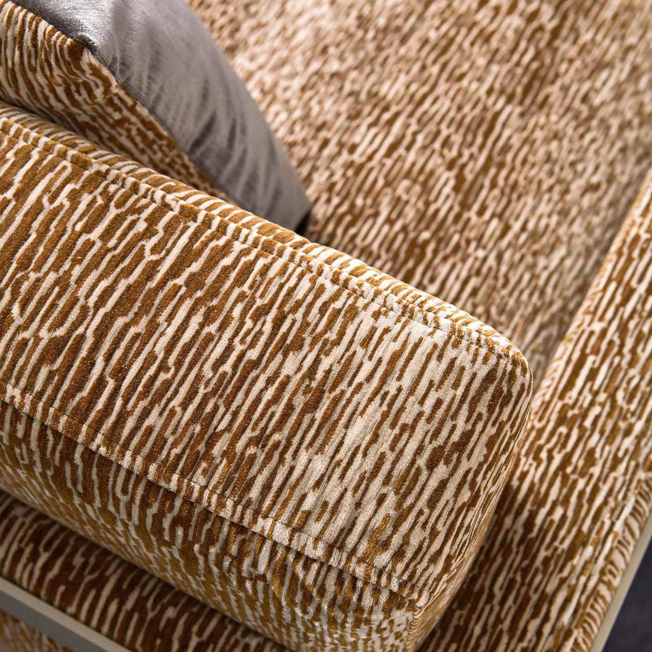 133031 Niello Momentum 11 Bronze Fabric by Harlequin