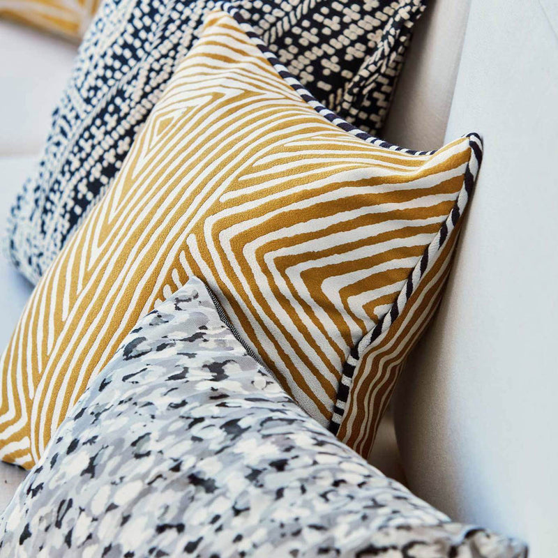 133059 Zamarra Mirador Drapery Seaglass / Cerise / Indigo Fabric by Harlequin