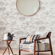 133062 Kalimba Mirador Drapery Honey / Topaz / Slate Fabric by Harlequin