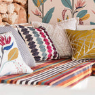 133063 Turaco Mirador Drapery Pebble Fabric by Harlequin