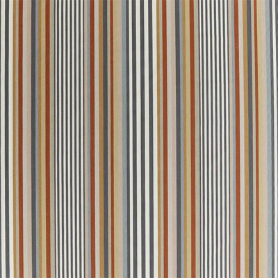 Rosita Mirador Upholstery Graphite / Harissa / Jute Fabric by Harlequin
