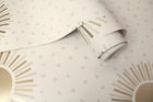 13322 Dream Catcher Sunbeam Beige and Gold Wallpaper by Holden Decor