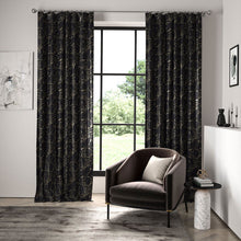 133465 Luminance Momentum 14 Ebony Fabric by Harlequin