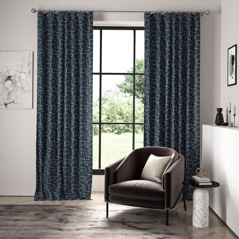 133478 Extensity Momentum 14 Adriatic / Pearl Fabric by Harlequin