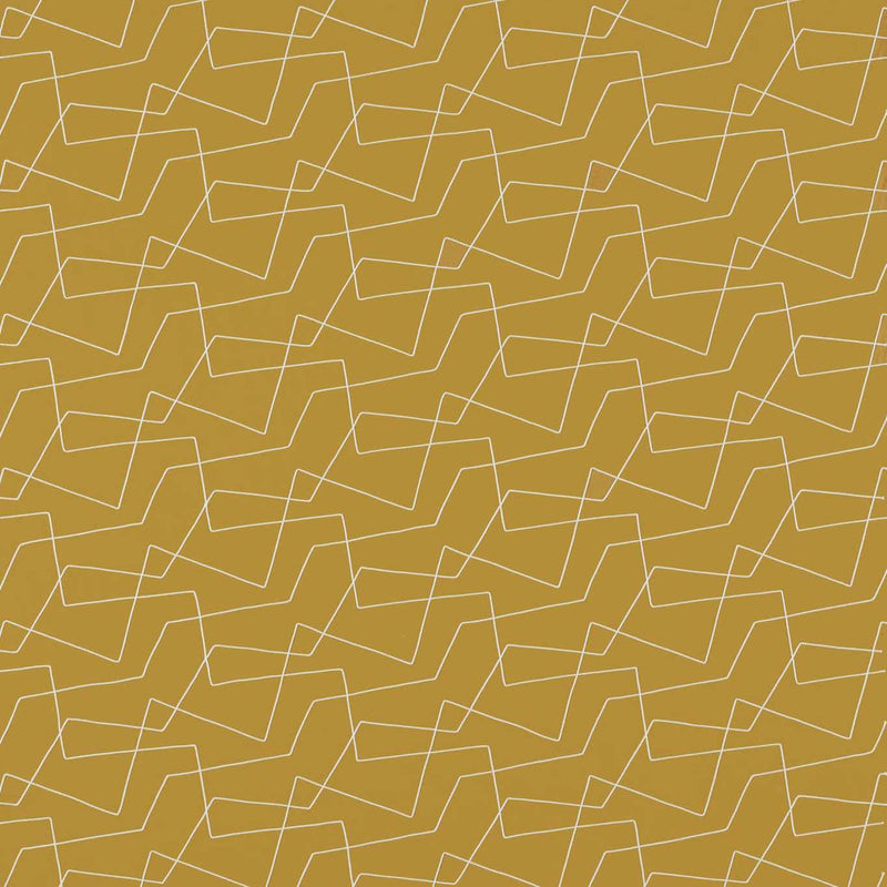 133480 Extensity Momentum 14 Saffron / Pearl Fabric by Harlequin