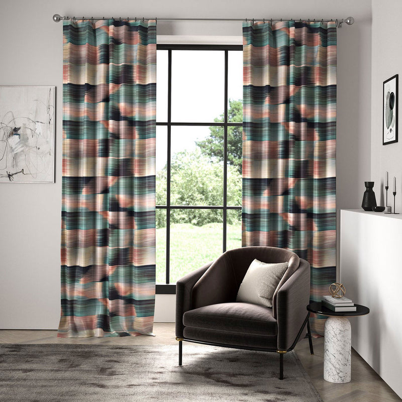 133482 Oscillation Momentum 14 Cascade / Rose Quartz Fabric by Harlequin