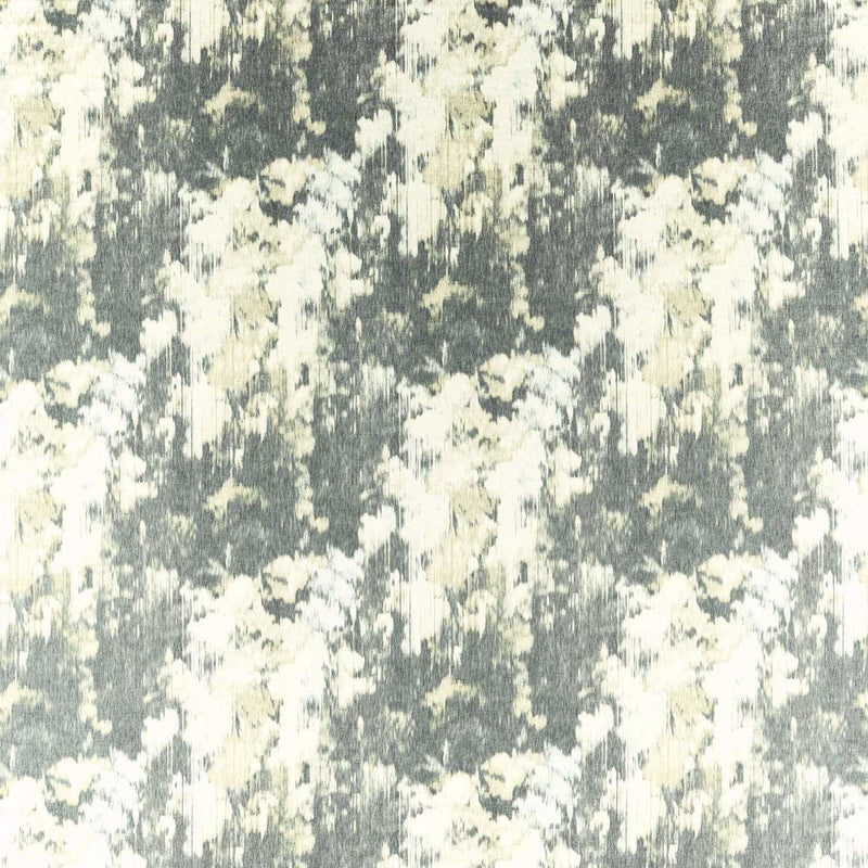 133484 Diffuse Momentum 14 Slate / Ecru / Pearl Fabric by Harlequin