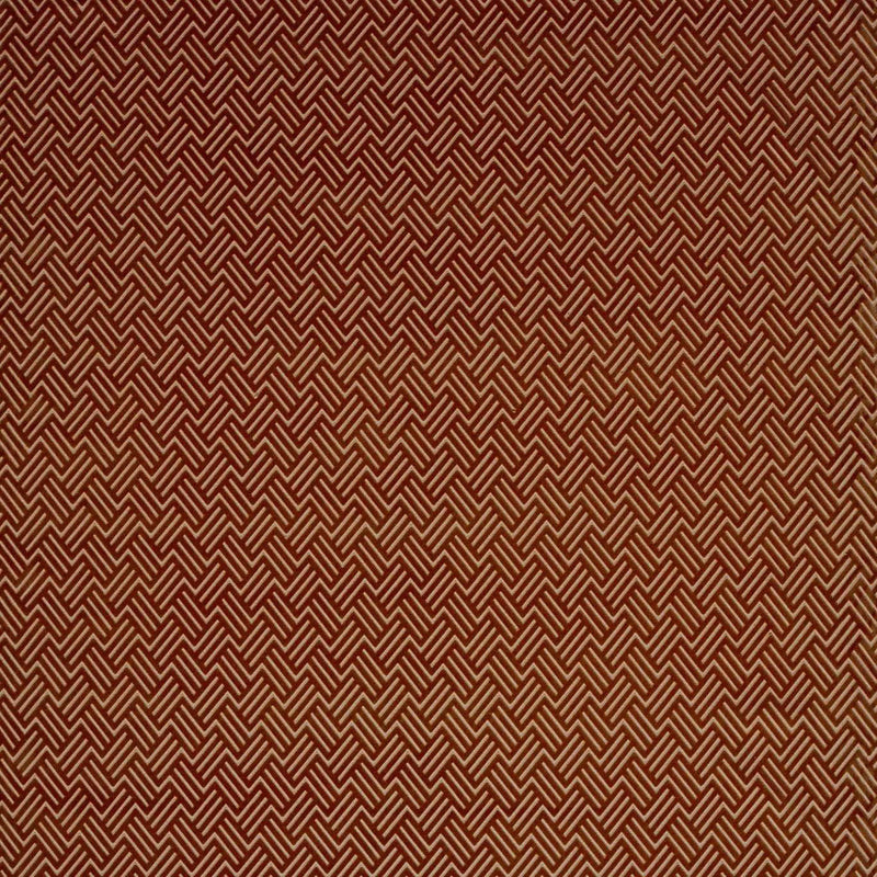 133487 Triadic Momentum 13 Burnt Umber Fabric by Harlequin