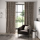 133496 Acute Momentum 13 Tobacco / Slate Fabric by Harlequin